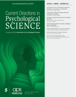 Current Directions in Psychological Science 2021